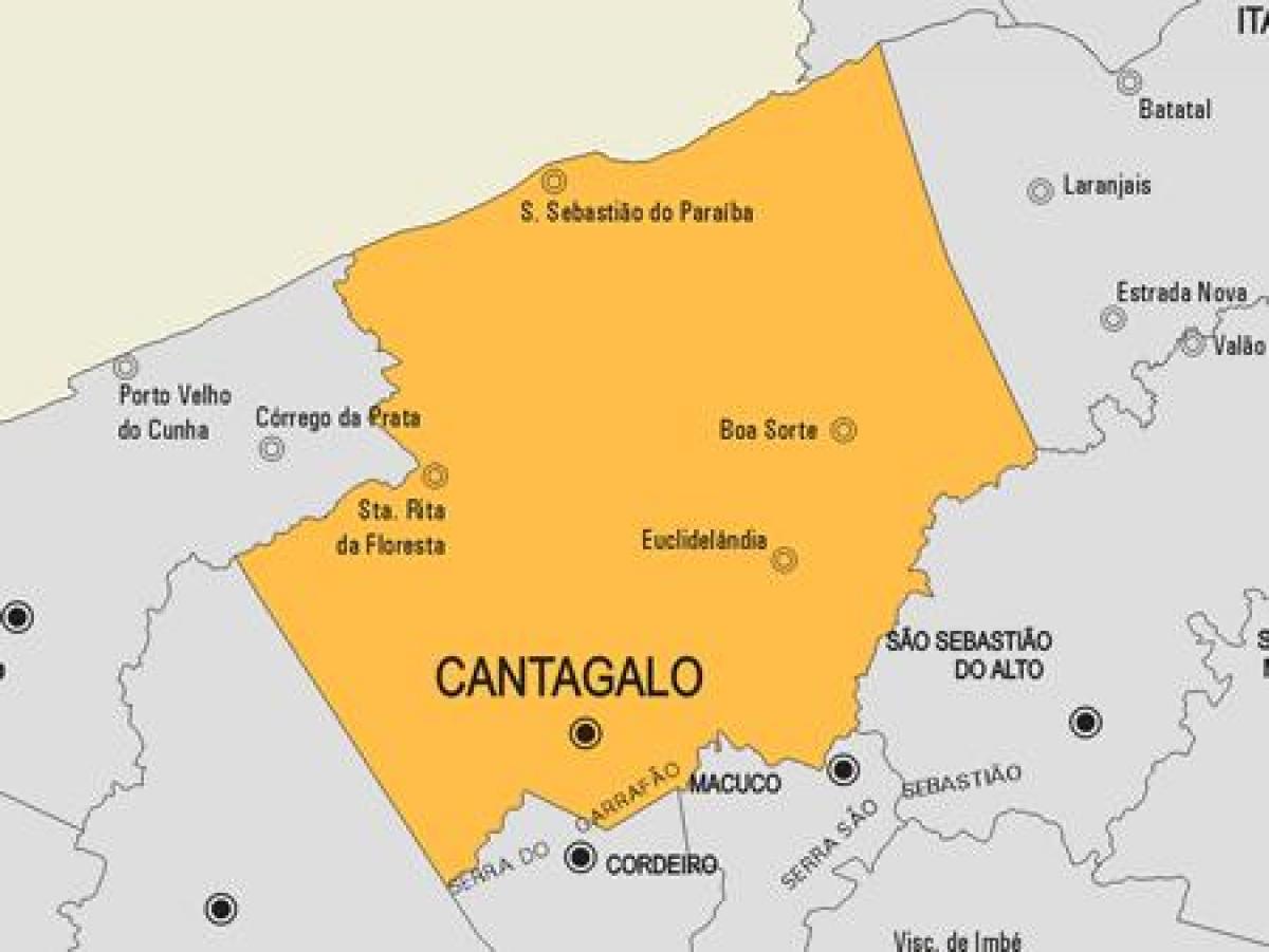 Comendador Levy Gasparian Belediyesi haritası