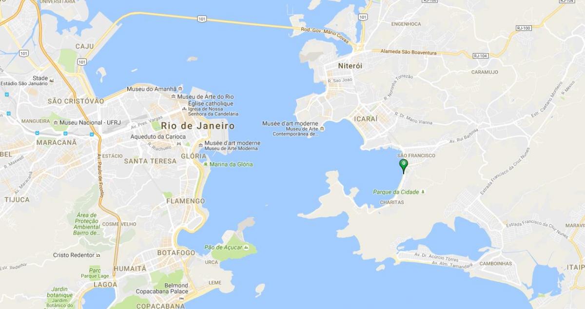Plaj Charitas haritası