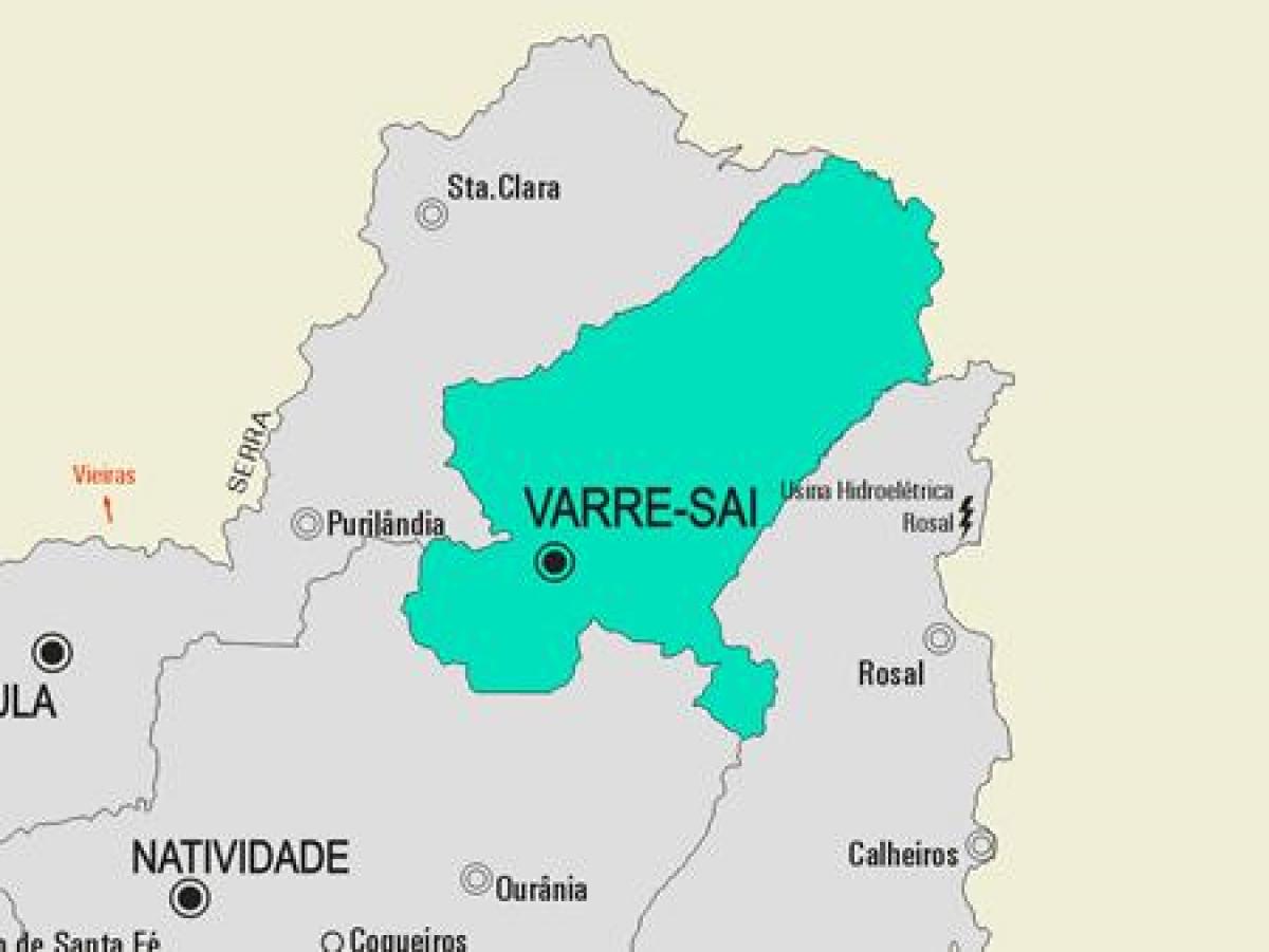 Volta Redonda Belediyesi haritası