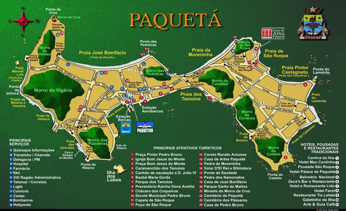 Ada harita de Paquetá