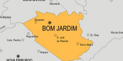 Bom Jardim Belediyesi haritası