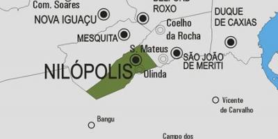 Nilópolis Belediyesi haritası