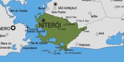 Niterói Belediyesi haritası