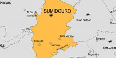 Sumidouro Belediyesi haritası