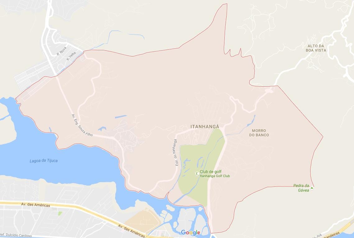 İtanhangá haritası