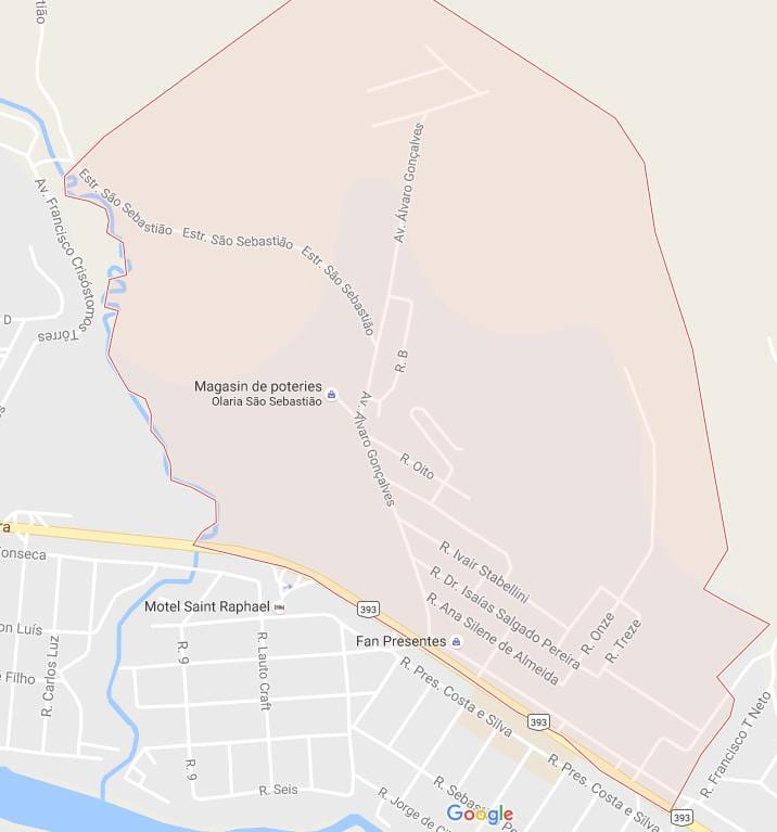Barrio de Fatima haritası