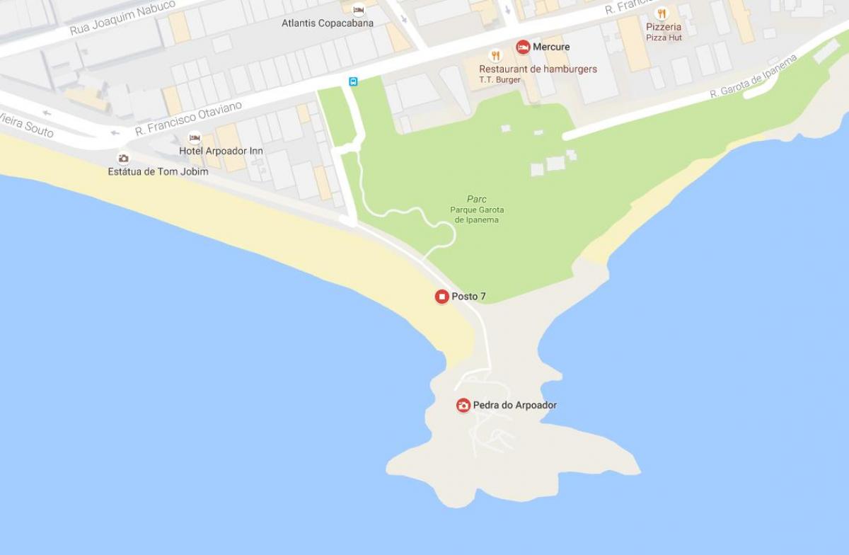Copacabana haritası
