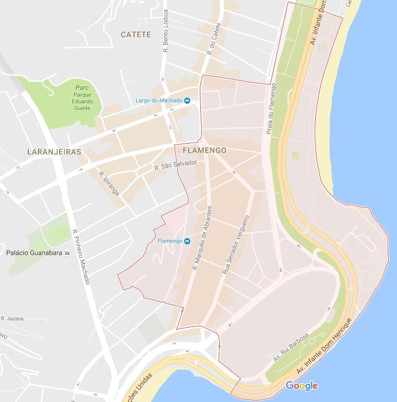 Flamengo haritası