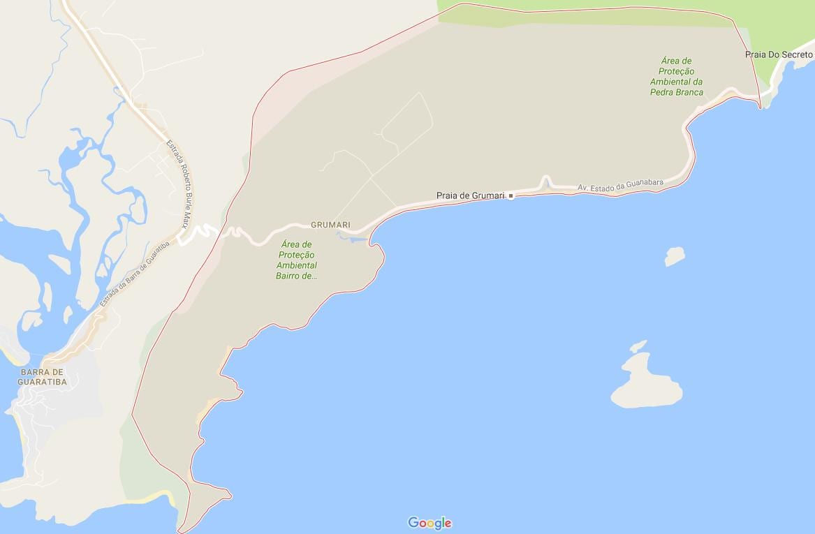 Grumari haritası