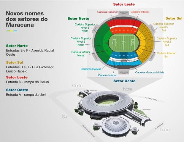 Maracanã haritası