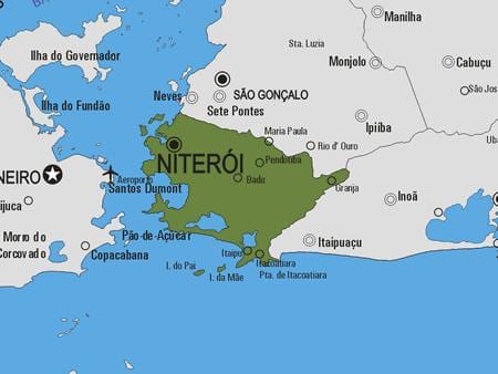Niterói Belediyesi haritası