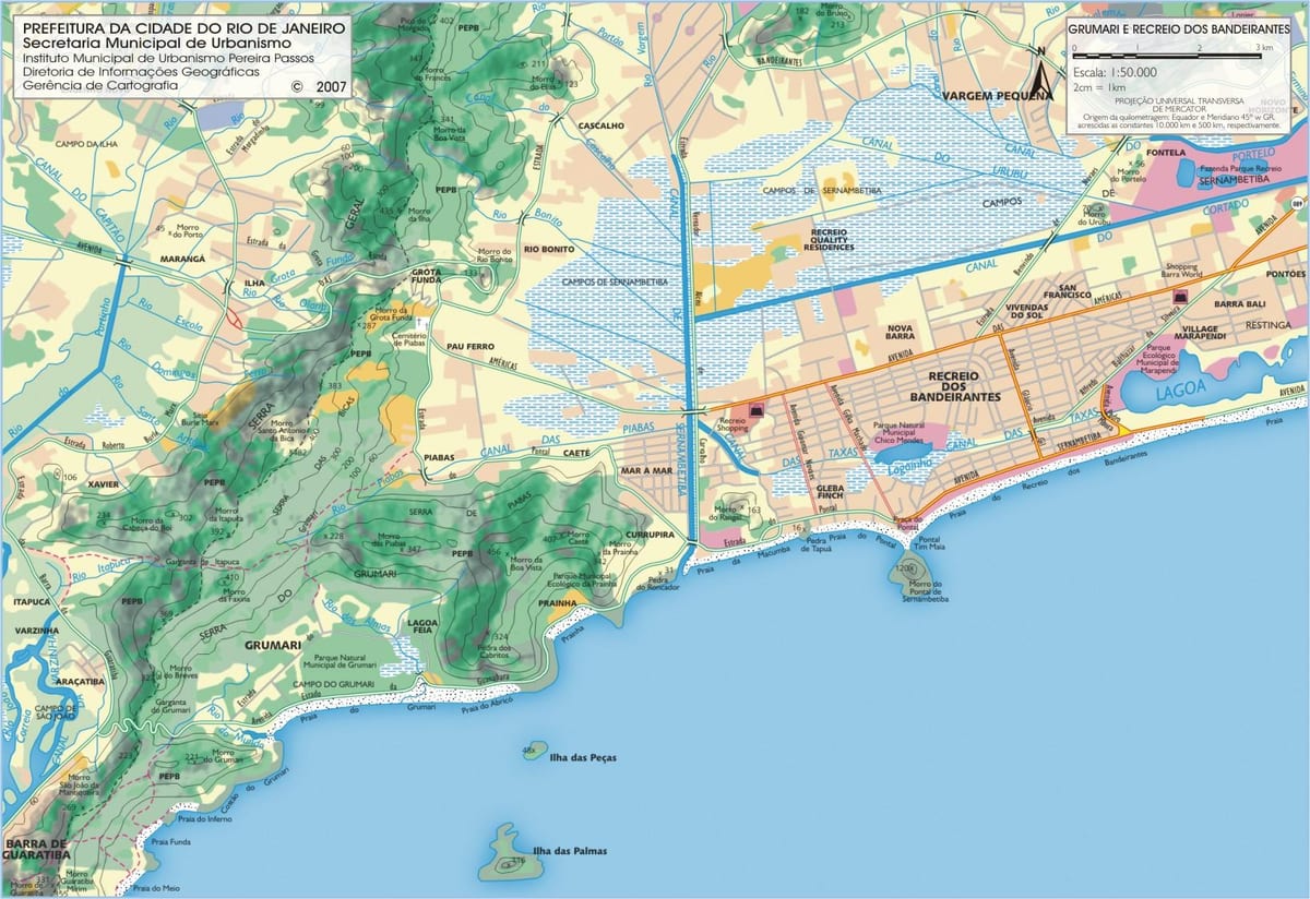 Reserva beach haritası