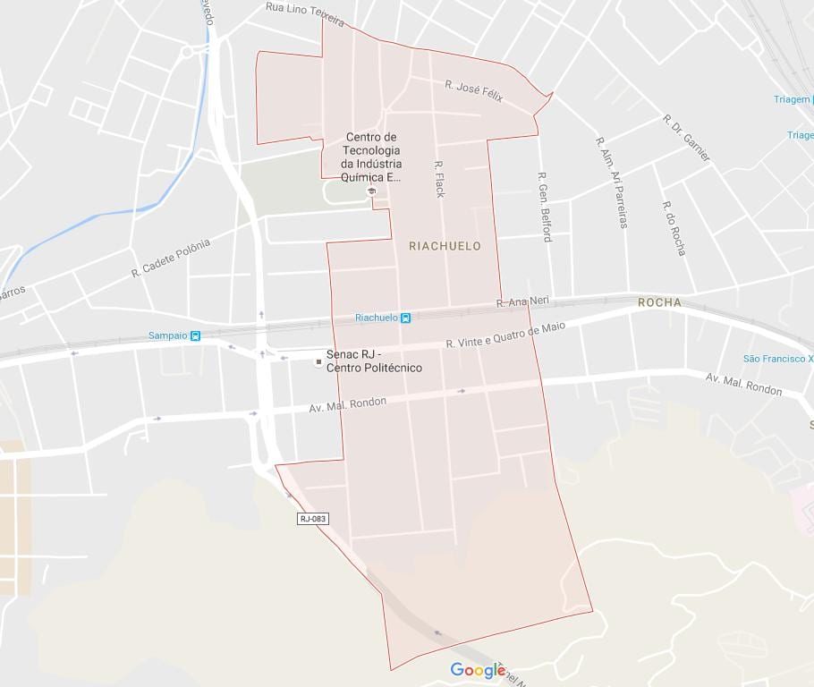 Riachuelo haritası