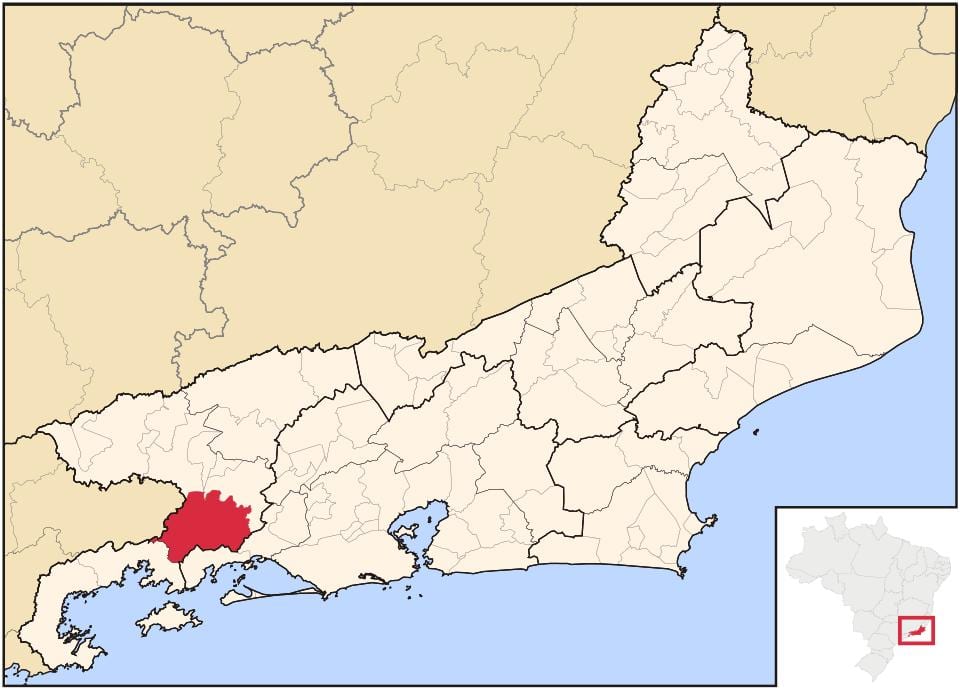 Rio Claro haritası