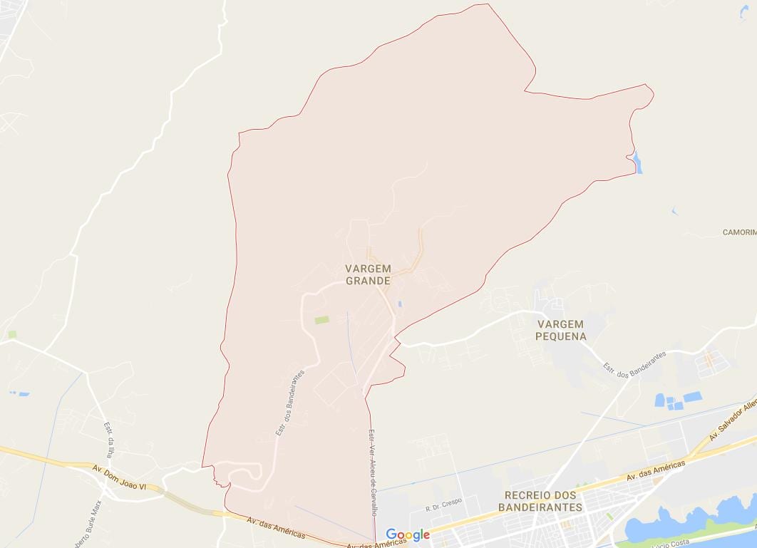 Vargem Grande haritası