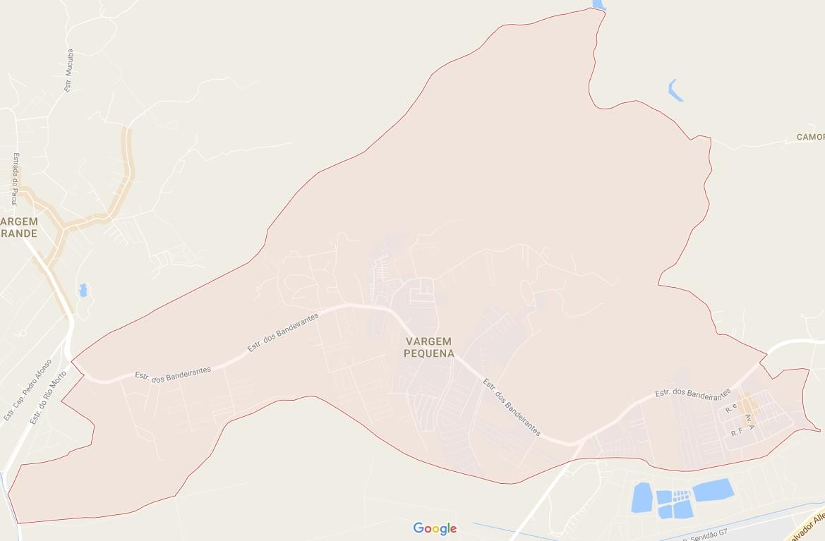 Vargem Pequena haritası