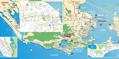 Anıtlar haritası Rio de Janeiro
