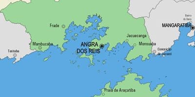 Angra dos Reis Belediyesi haritası