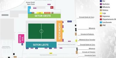 Arena haritası Botafogo