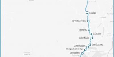 BRT TransOlimpica haritası