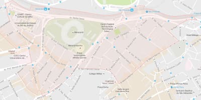 Bulunan Maracanã haritası