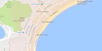 Copacabana haritası