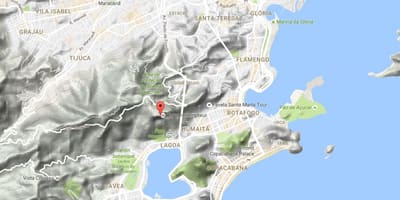 Corcovado haritası