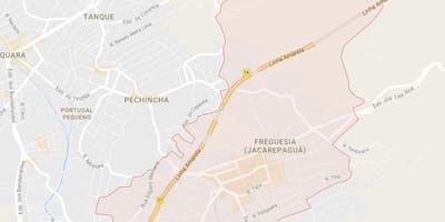 Freguesia de Jacarepaguá haritası