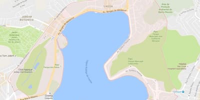 Lagoa haritası