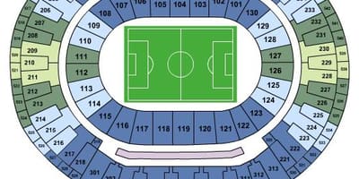Maracanã Stadyumu haritası sièges