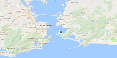 Plaj Forte Rio Branco haritası