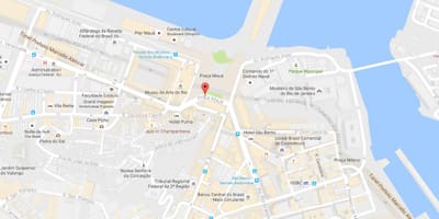 Praça Mauá haritası