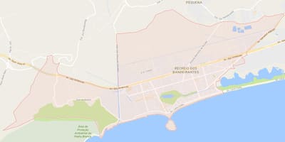Recreio dos Bandeirantes haritası