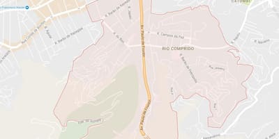 Rio Comprido haritası