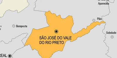 Harita São José do Vale do Rio bu nedenle Belediye
