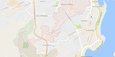 Santa Teresa haritası