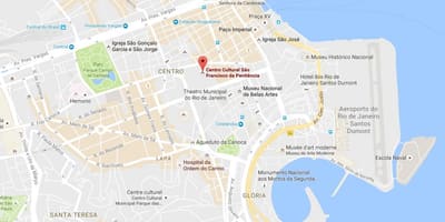 Sao Francisco haritası da Penitencia