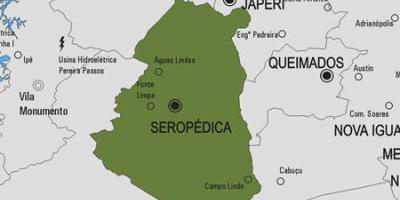 Seropédica Belediyesi haritası