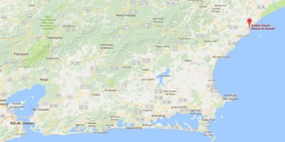 Stadyum haritası Cláudio Moacyr de Azevedo