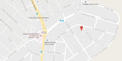 Rio de Janeiro'da Tarihi haritası