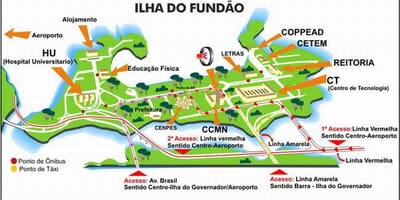 UFRJ haritası